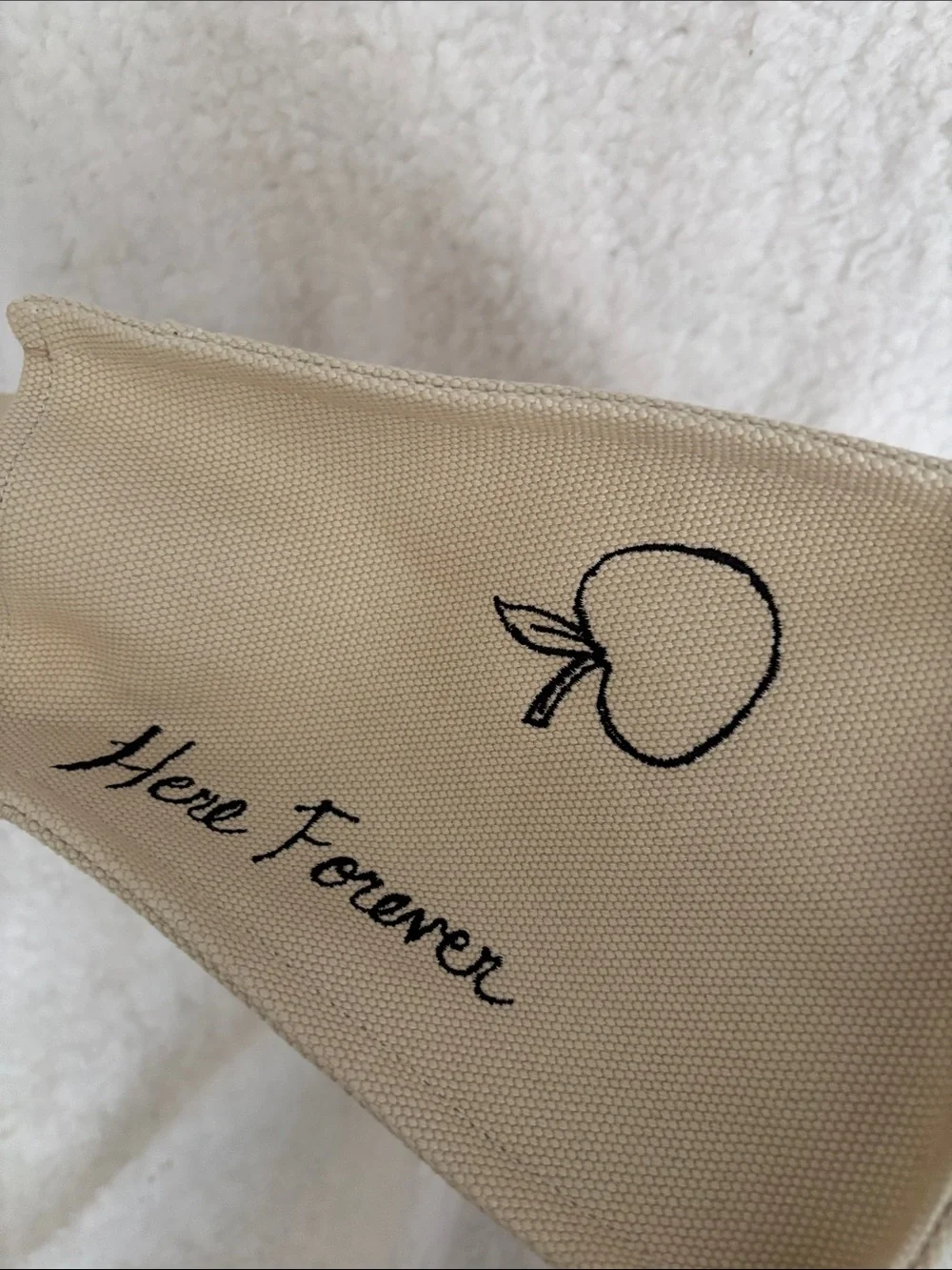 Coach New York Beige Canvas Patch Satchel with Colorful Embroidered Motifs